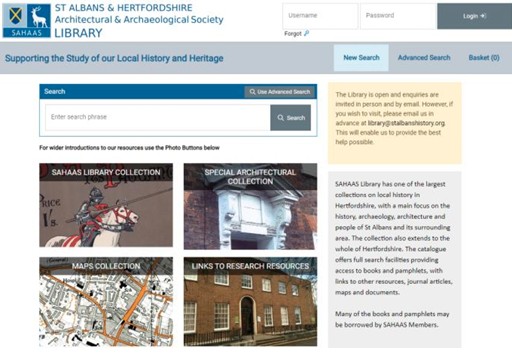 SAHAAS - Search Portal for the collections